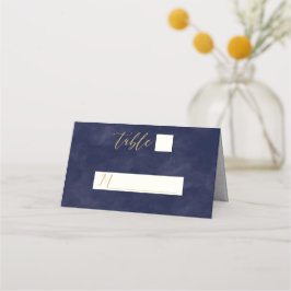 Einfache Hochzeitstischstube für Wasserfarben Platzkarte