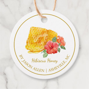 Einfache Honeycomb Hibiskus Infanterie Honey Hang Geschenkanhänger