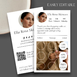 Einfache IG Loyalty Business Card Treuekarte