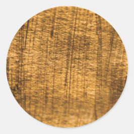 Einfache Imitate Gold. Runder Aufkleber