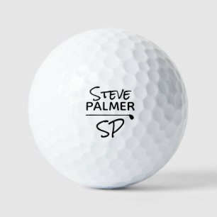 Einfache Individuelle Name Golf Ball mit seinen In