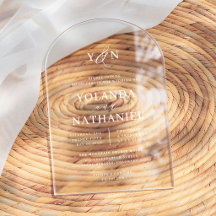 Einfache Initialen Elegante Calligrafy Arch Weddin