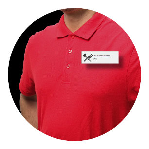 Einfache Installationsdienste Mitarbeiter Name-ID- Namenschild