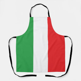 Einfache italienische Fahne Schürze