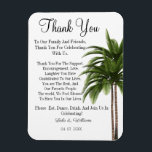 Einfache Kalligraphie Text Wedding Dankeschön Kart Magnet<br><div class="desc">Eine einfache und elegante Hochzeit danke Ihnen postcard Vorlage mit vielen Dank. Dieses moderne und einfache Design ist perfekt,  um Ihre Lieblingsbotschaft zu zeigen und Freunden und Familie zu danken!</div>