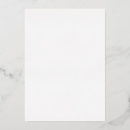 Einfache kalligraphische Front und Back Wedding Go Folieneinladung