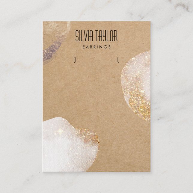 einfache Karte mit minimalem Papierformat (Vorderseite)