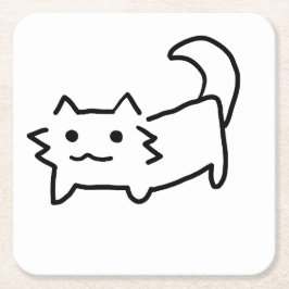 Einfache Katzenzucht Untersetzer