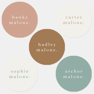 Einfache Kinder Name Wasserfeste Kleidung Etiketten