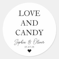 Einfache klassische LIEBE UND CANDY Herz Gastgesch