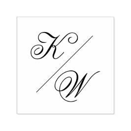 Einfache klassische Minimal-Typografie-Hochzeitmon Permastempel