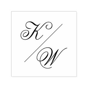 Einfache klassische Minimal-Typografie-Hochzeitmon Permastempel