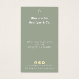 Einfache Kleidungsspeichermarke "Green Retail Pric