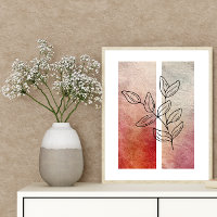 Einfache Kontur der Leaf Art