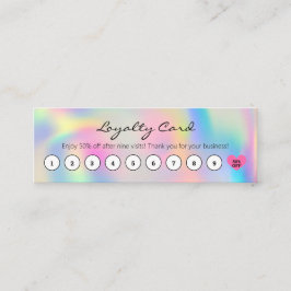 Einfache Kundenvergünstigung für Pastel Rainbow mi Treuekarte