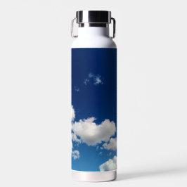 Einfache lange Wolke Trinkflasche