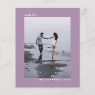 Einfache Lavendel-HAUSHALT für Hochzeiten Foto Ein