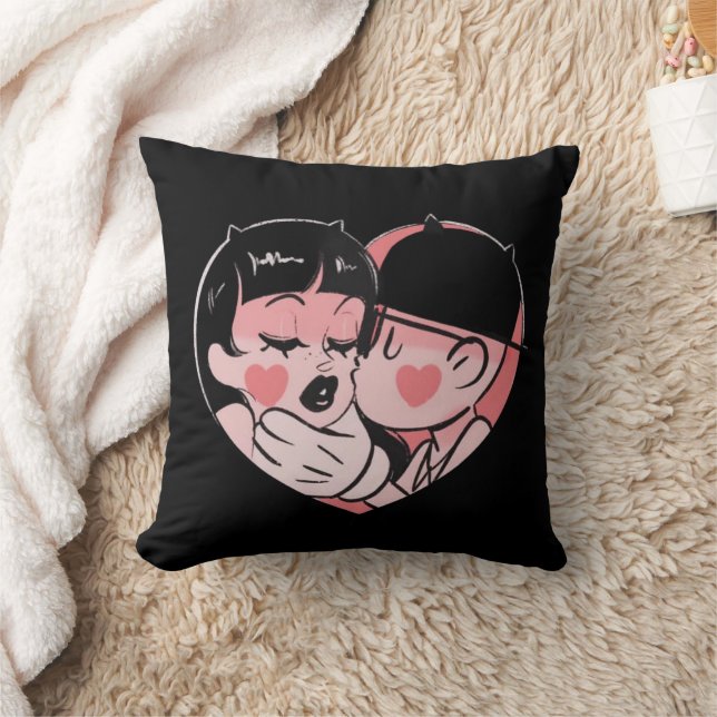 Einfache Liebe Couple Kissen - Romantisches Gesche (Decke)