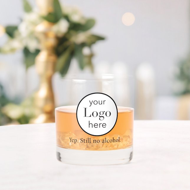 Einfache Logo-Bar Whiskyglas (Insitu (Hochzeit))