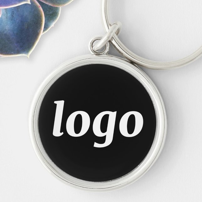 Einfache Logo-Branding-Werbung für Unternehmen Schlüsselanhänger (Simple logo business branding promotional keyring)