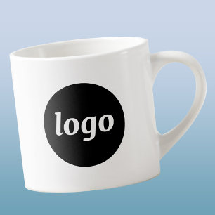 Einfache Logo-Geschäftsvermarktungsförderung Espressotasse