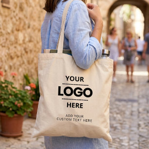 Einfache Logo-Tasche nach Maß Tragetasche