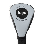 Einfache Logo Text Business Werbemittel Blau Golf Headcover<br><div class="desc">Fügen Sie Ihr eigenes Logo und Textauswahl zu diesem Design hinzu. Entfernen Sie den oberen oder unteren Text,  wenn Sie es vorziehen. Minimalistisch und beruflich. Als Werbemittel für Ihre Kunden und Kunden.</div>