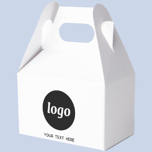 Einfache Logo-Werbeaktion für Unternehmen Geschenkschachtel