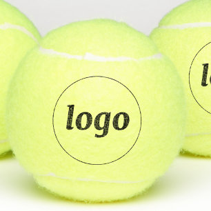 Einfache Logo-Werbevermarktung Tennisbälle
