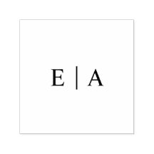 Einfache Logoinitialen für Monogramme