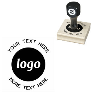 Einfache Logos für Textverarbeitung Gummistempel