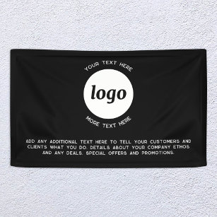Einfache Logos und Texte Banner