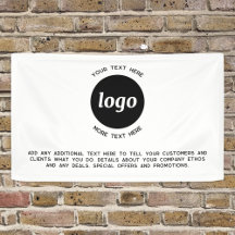 Einfache Logos und Texte