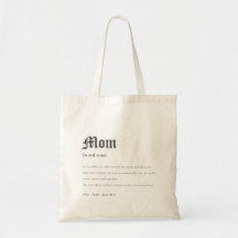 Einfache Mama Wörterbuch Definition Personalisiert