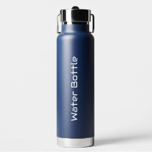 Einfache Markenförderung 25oz Navy Trinkflasche