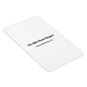 Einfache Markenförderung 4" x 6" flexibles Foto Magnet