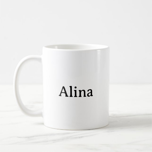 Einfache Markenwerbung 11 oz Klassisch Kaffeetasse (Links)