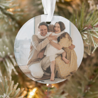 Einfache Markenwerbung Acryl-Kreis Ornament