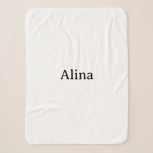 Einfache Markenwerbung klein Sherpadecke