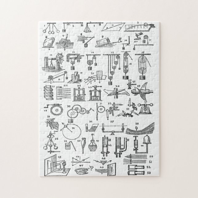 Einfache Maschinen ~ Mechanische und physikalische (Vertikal)