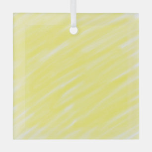 einfache Massivfarbe, kundengelb, pastellfarben un Ornament Aus Glas