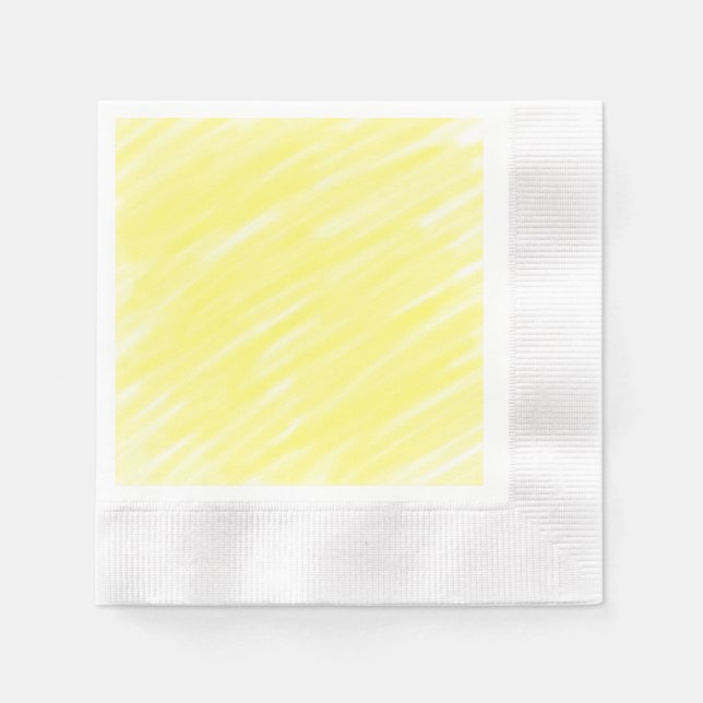 einfache Massivfarbe, kundengelb, pastellfarben un Serviette (Vorderseite)