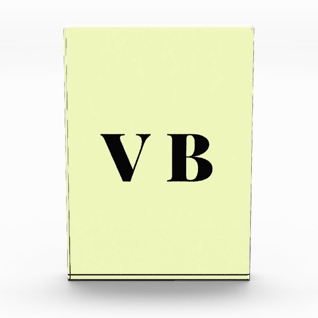 einfache Massivfarben, nach Maß angepasst Fotoblock (Vorderseite)