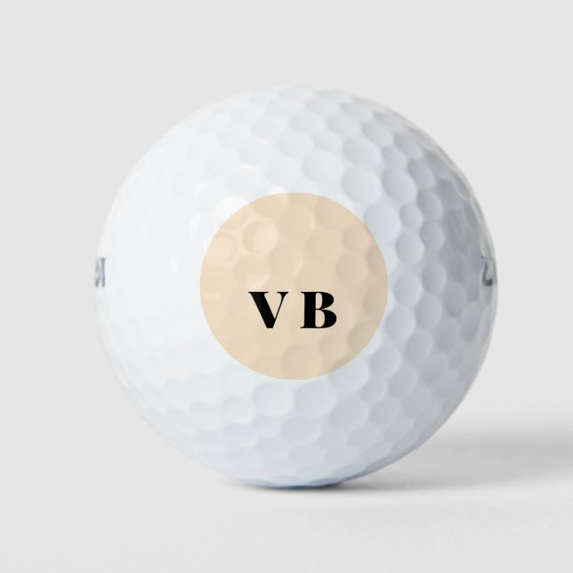 einfache Massivfarben, nach Maß angepasst Golfball (Vorderseite)
