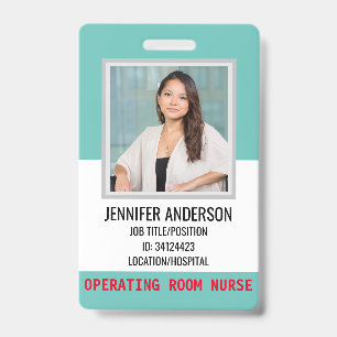 Einfache Medizinische Patienten-ID Ausweis