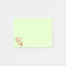 Einfache Minimal Avocado Aquarellfrucht