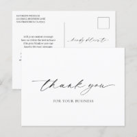 Einfache Minimal Elegant Modernes Business Vielen 