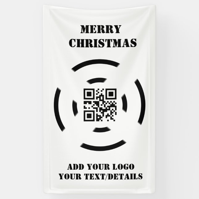 EINFACHE MINIMAL MODERNE MONOGRAM ELEGANT STIL CHI BANNER (Vertikal)