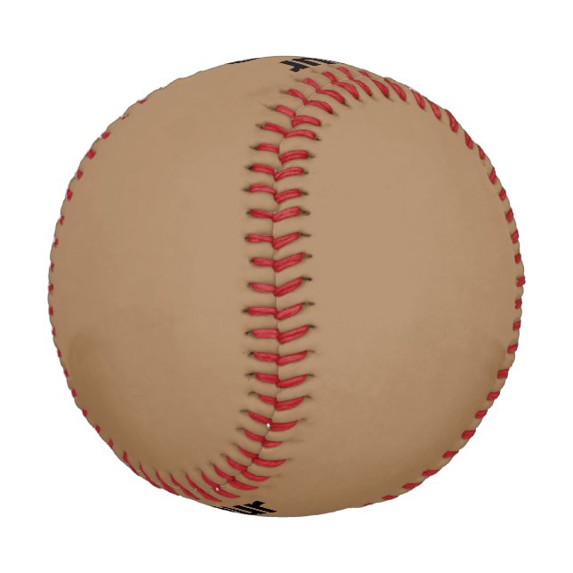 EINFACHE MINIMAL MODERNE MONOGRAM ELEGANT STIL CHI BASEBALL (Schrägansicht)