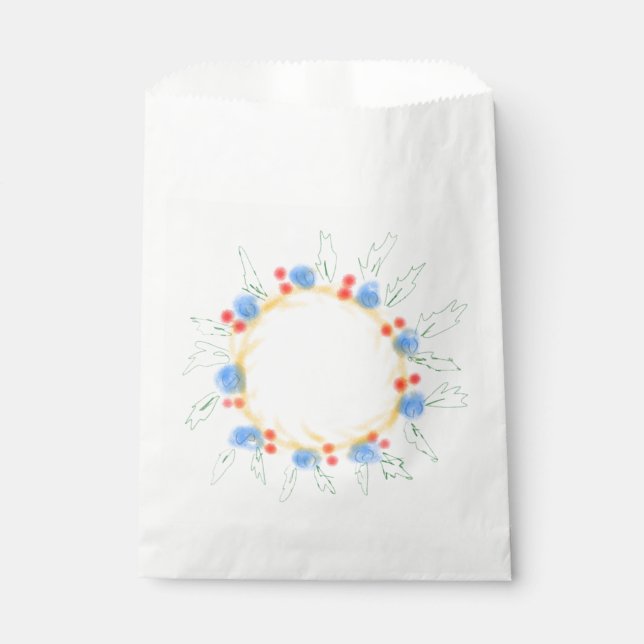 EINFACHE MINIMAL MODERNE MONOGRAM ELEGANT STIL CHI GESCHENKTÜTCHEN (Vorderseite)